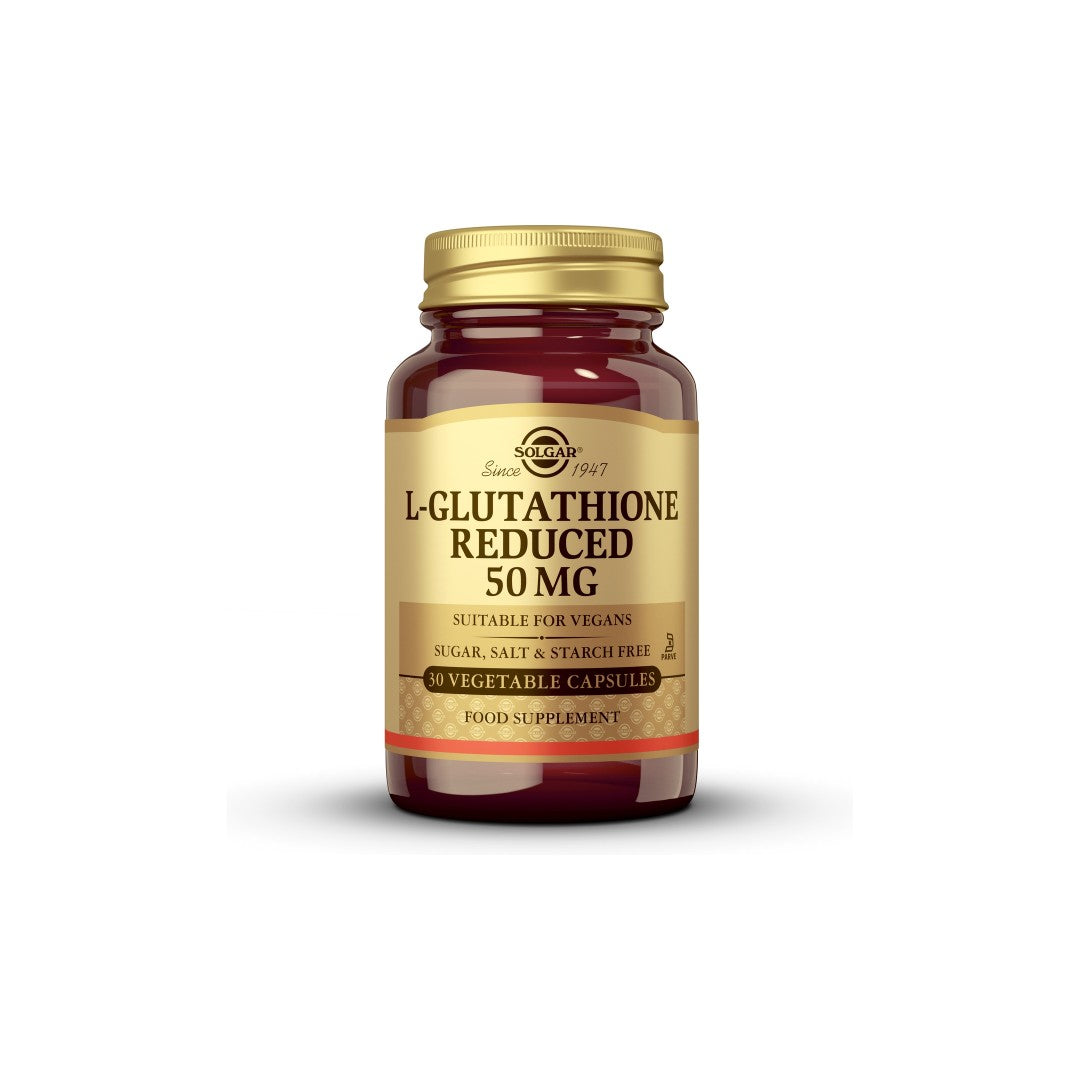 L-Glutathion reduziert 50 mg 30 pflanzliche Kapseln Solgar